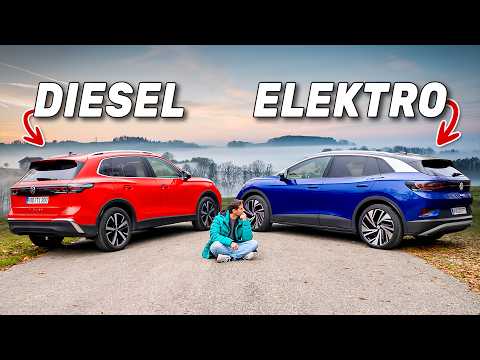 Is electric really cheaper than diesel? VW Tiguan vs. VW ID.4