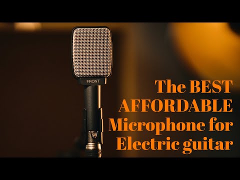 Best affordable microphone for recording Electric Guitar? Review of he Sennheiser E609