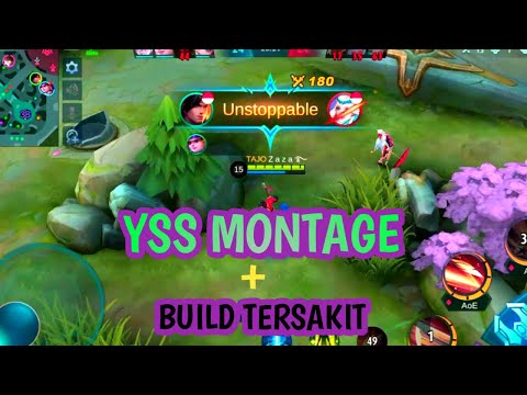 YSS FLAMESHOT 13 KILL + BUILD TERSAKIT MONTAGE // MLBB