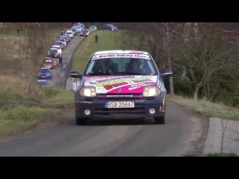 M. Wilusz / W. Witkowski - Renault Clio - KJS Zimowy Super OeS Barbórka Moszczenica 13-12-2015