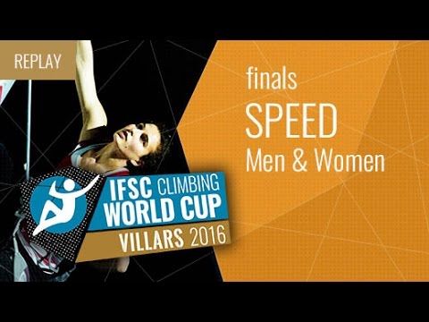 IFSC Climbing World Cup Villars 2016 - Speed - Finals - Men/Women