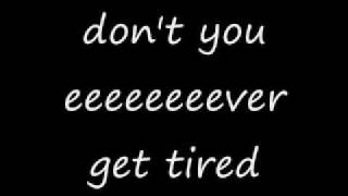 Ronnie Milsap - Don&#39;t You Ever Get Tired (Of Hurtin&#39; Me) with Lyrics