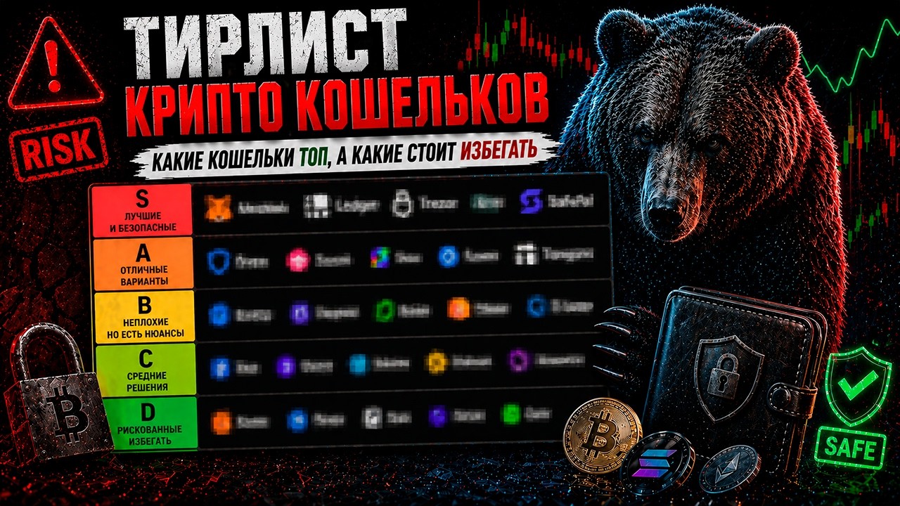 ТИРЛИСТ КРИПТО КОШЕЛЬКОВ КОТОРЫЕ ВЫЖИВУТ НА МЕДВЕЖКЕ 2026