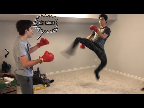 Friendly Boxing Match