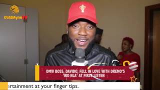 DWW BOSS, DAVIDO FEEL IN LOVE WITH DREMO'S "IRO NLA" AT FIRST LISTEN