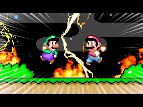 Mario vs Luigi: The Epic Fight!