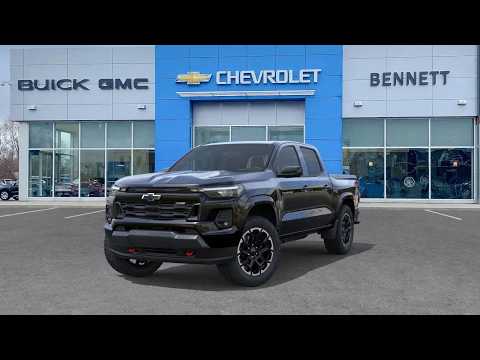 2026 Chevrolet Colorado Crew Cab Short Box 4-Wheel Drive Z71 in Black for sale at Bennett Chevrolet Cadillac Buick GMC Ltd. in Cambridge, ON