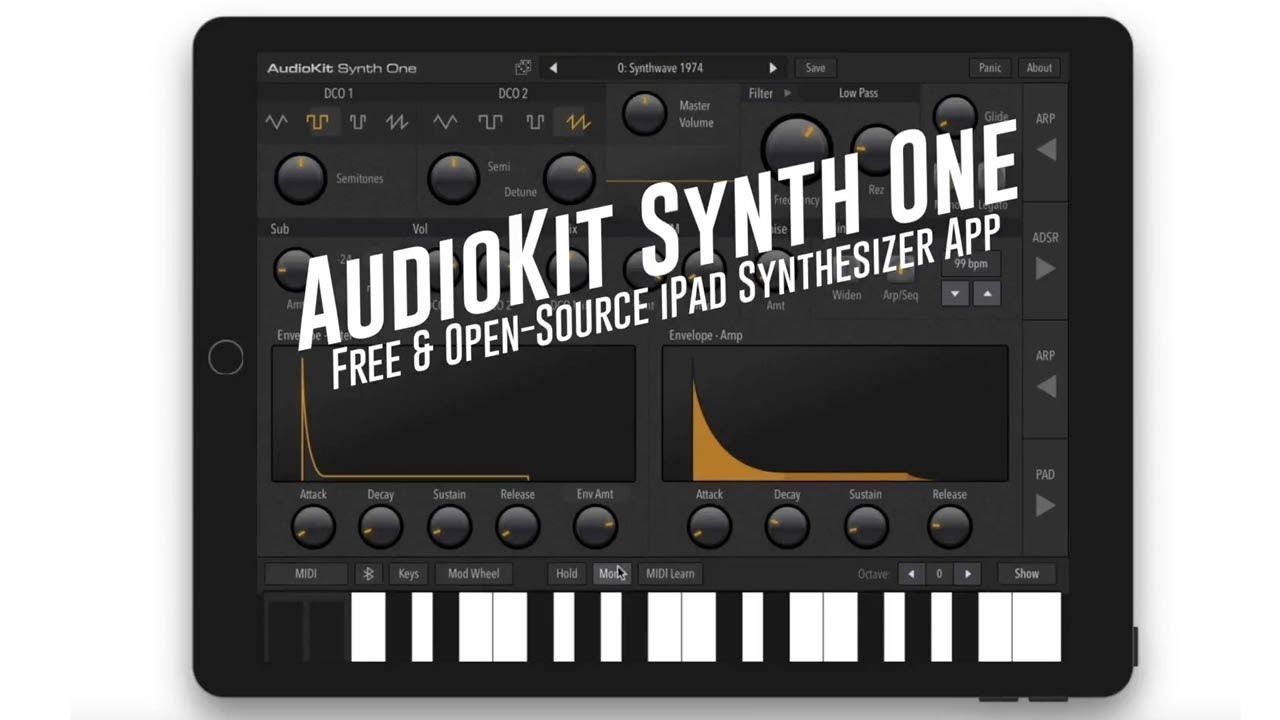 The Incredible Story of AudioKit Synth One // 1st Pro Open-source iPad & iPhone Synth - YouTube