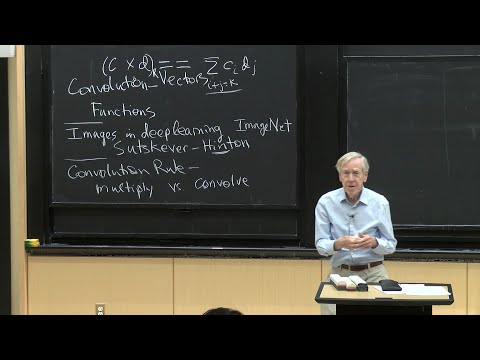 Lecture 32 ImageNet is a Convolutional Neural Network CNN The Convolution Rule