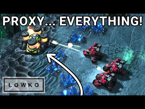 StarCraft 2: HIS MAIN BASE is the ENTIRE MAP?! (GuMiho vs ByuN)