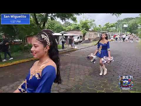 Bandas, Carrozas, elección de Reina del Maíz, completo desde San Miguelito, Río San Juan 