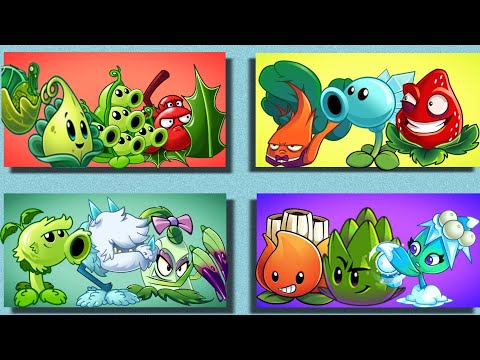 PvZ 2 8.4.1 4 Team Plants Vs Random Team Zombies Part 48