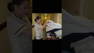 MSC Cabin HACKS: Do You Get FREE Towels and Toiletries? (The Pool Towel Rule) #shorts