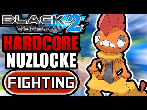 Pokémon Black 2 Hardcore Nuzlocke - Fighting Types Only! (No items, No overleveling)