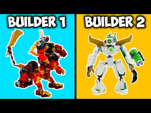 We PICKED Our Lego Sets for a Ninjago Custom Build Battle! 🤩