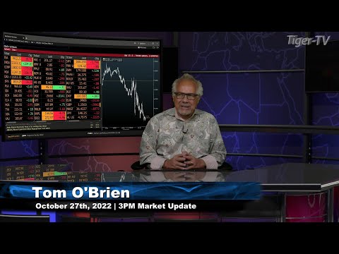 October 27th, 3PM ET Market Update on TFNN - 2022