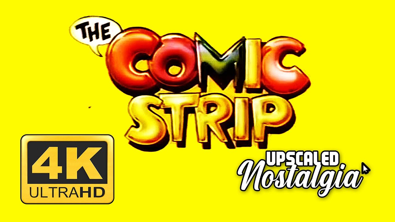 The Comic Strip (1987) Opening & Closing Themes | Remastered 4K Ultra HD Upscale