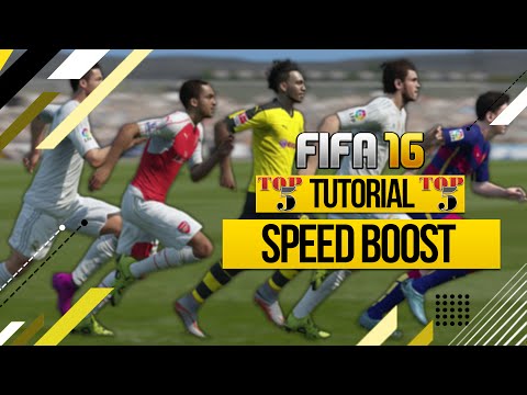 TOP 5 SPEED BOOST TECHNIQUES IN FIFA 16 / BEST SPRINT SPEED TRICKS TUTORIAL
