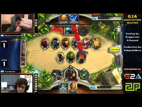 G2A Hearthstone Masters: RDU vs tom60229 (03.12.2014)