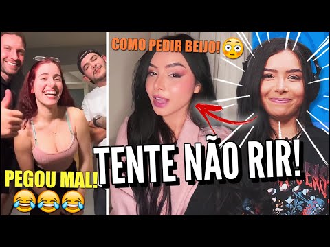 ISSO PEGOU MEIO MAL HEIN KKKKK  - OS MELHORES TIK TOK DE COMÉDIA TENTE NÃO RIR (JOVENS REAGEM)