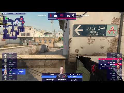 Xyp9x 1v3(15hp 1v2) against G2 @de_dust2 | BLAST PREMIER