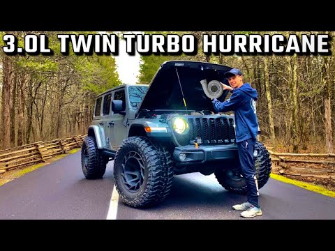Jeep Rubicon 392 Replaced, I6 Twin Turbo Hurricane 4xe (600hp)