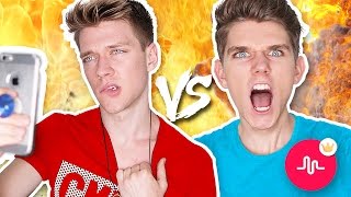 🔴Musical.ly Battle Musers | Collins Key vs. Devan Key