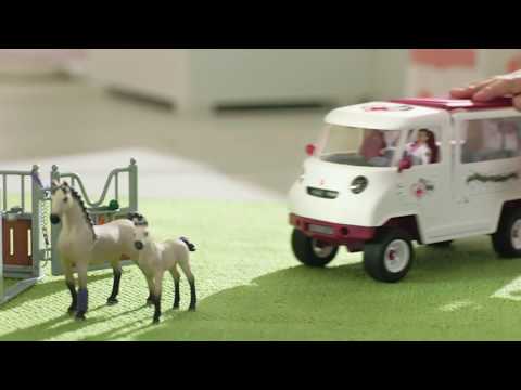 SCHLEICH „Arklių klubo“ Rinkinys - Pramogos su kumeliukais video