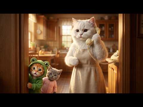 Mama Cat Received a Strange Call — Leo Overheard | A Bedtime Story About Trust & Family
