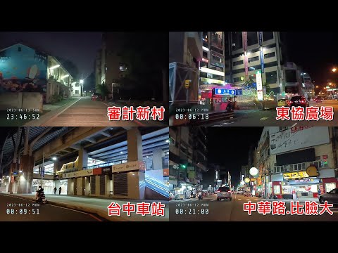 Rua Taichung 2023-6-11 Huizhong Road-Xiang Road-Shinkei New Village-Minqin Road-Zhongshan Road-Dongxia Plaza-Taichung Station-Zhonghua Road Night Market-Biyang Grand Parking
