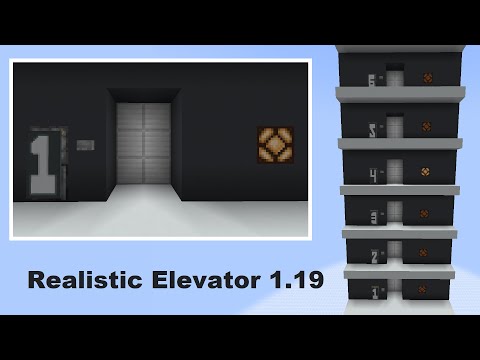 Isaac__600 - Minecraft Ultra Realistic Elevator 1.20
