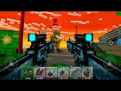 Rare Weapons in Hard Raid - Pixel Gun 3D Dead City