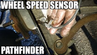 Wheel Speed Sensor 05-18 Nissan Pathfinder Replacement "How to"