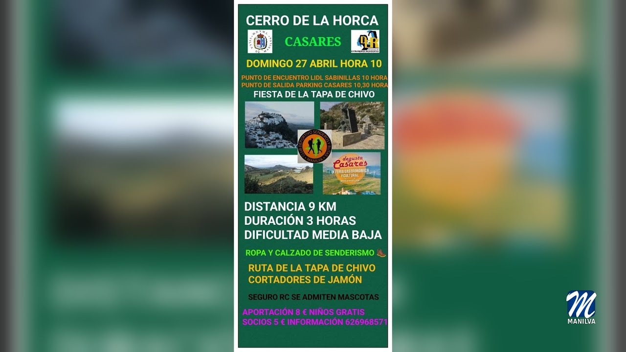 El Club de senderos y rutas de Manilva se va a Casares