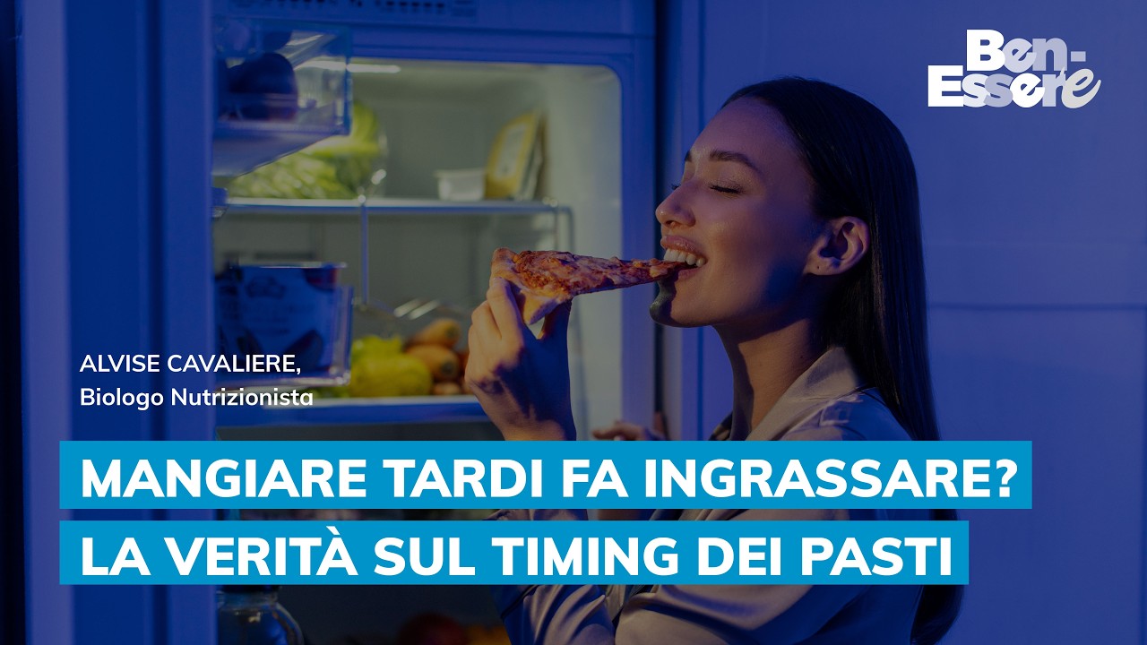 MANGIARE TARDI FA INGRASSARE? LA VERITÀ SUL TIMING DEI PASTI