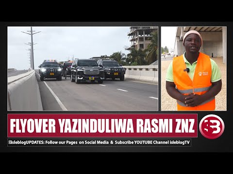 #FLYOVER YA DKT. HUSSEIN ALI MWINYI YAFUNGULIWA