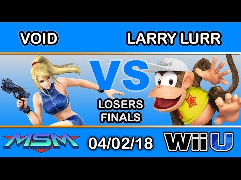 MSM 140 - CLG | VoiD (Zero Suit) Vs. MSF | Larry Lurr (Diddy Kong) Losers Finals - Smash 4