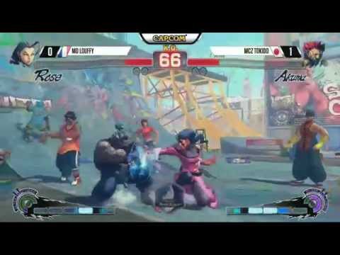 USF4 - MD Louffy [Rose] vs MCZ Tokido [Akuma] Hypespotting4 - 2015