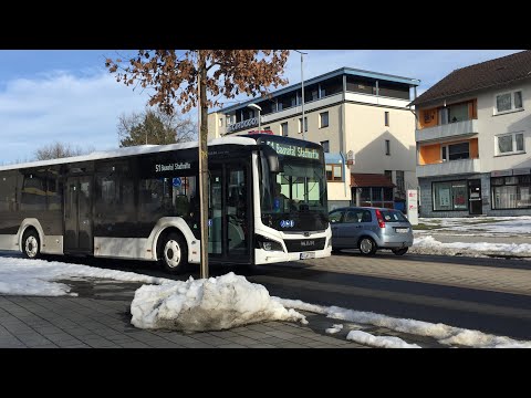 Der neue MAN Lions City Bus in Baunatal +Andere Busse