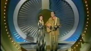Jan Howard and Bill Anderson on the Johnny Cash TV Show