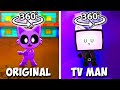 360º VR Boogie Boogie Bam Bam Dance CATNAP vs TVMAN №113 #360 #360video