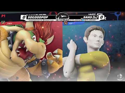 Quarantainment 24 Grands Finals - SogoodPop (WiI Fit Trainer) Vs. _Sans [L] (Bowser) - SSBU