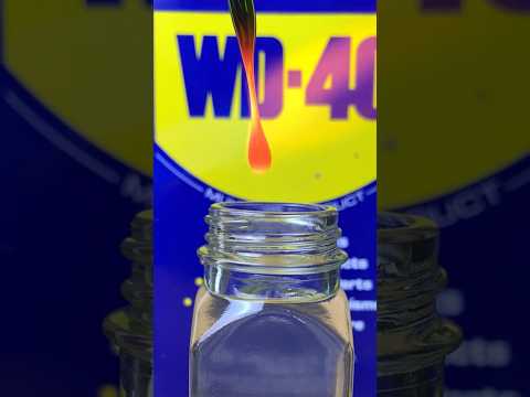 WD-40 Prince Rupert’s Drop