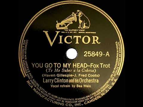 1938 HITS ARCHIVE: You Go To My Head - Larry Clinton (Bea Wain, vocal)