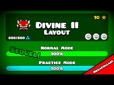 DIVINE II LAYOUT! (Full HD) || Geometry Dash 2.113