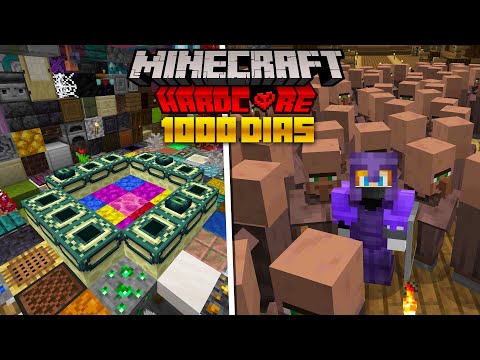 SURVIVE 1000 Days In Minecraft HARDCORE [PELICULA COMPLETA]