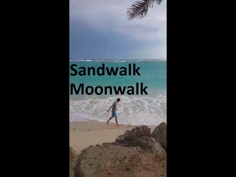 Moonwalk and C-Walk - Caribbean Sea Beach - Sandwalk