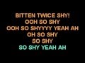Once Bitten Twice Shy Great White karaoke lyrical tweaks CustomKaraoke RARE custom