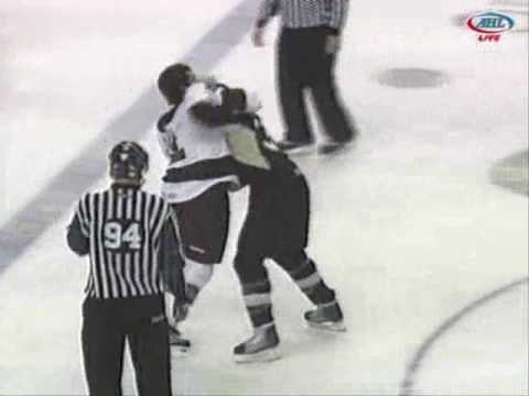 Aaron Boogaard vs Greg Amadio