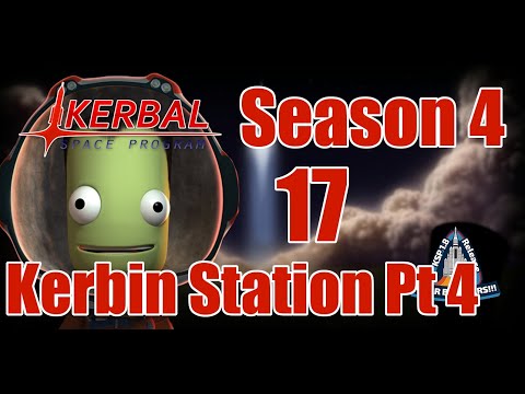 Kerbin Space Station Part 4 [17] Kerbal Space Program Career 1.8 Modded